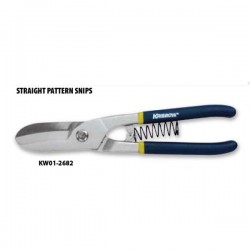 Krisbow KW0102682 Straight Snip 8in English Type