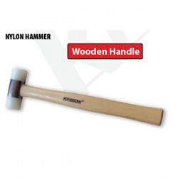 Krisbow KW0103167 Nylon 2way Mallet 30mm Wood Handle