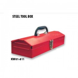 Krisbow KW0100811 Steel Tool Box 41x15.4x9.5cm