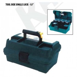 Krisbow KW0101516 Tool Box Single Lock 13in