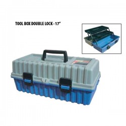 Krisbow KW0101518 01-1518 Tool Box Double Lock 17" (Tami