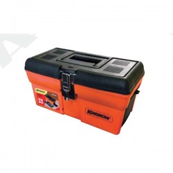 Krisbow KW0102349 Tool Box Sgl-Lock 13in Orange