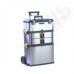 Krisbow KW0103405 S/Steel Roller Toolbox 3compartment
