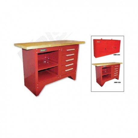 Krisbow KW0100816 Work Bench 137x51x86.5cm