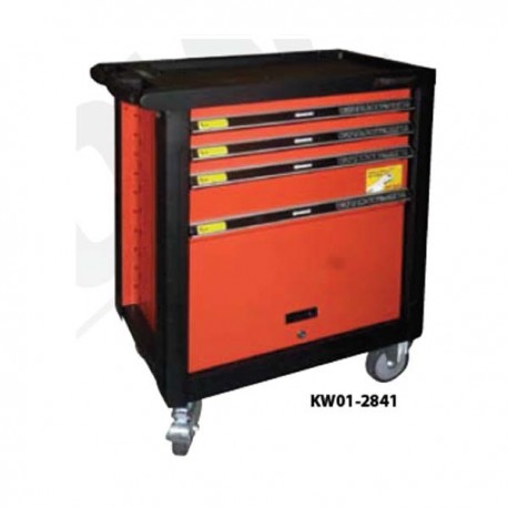 Krisbow KW0102841 Tool Drawer (4drw) 3s,1int, 1 Bin