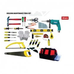 Krisbow KW0103081 Building Maintenance Toolkit (28pcs)