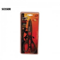 Krisbow KW0103416 Multipurpose Scissor 3-In1 21.2cm Black