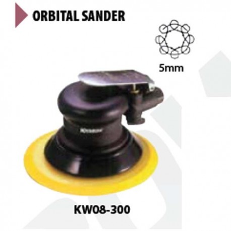 Krisbow KW0800300 Orbtl Sander 5in Non Vc10000rpm