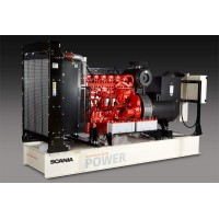 Scania SG280-O 280KVA 225KW Genset Open Type 3Phase 5Cyl 50Hz 965Lt 2710Kg 