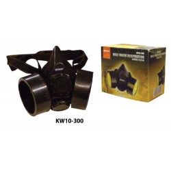 Krisbow KW1000300 Half Mask Respirator Double Filter 