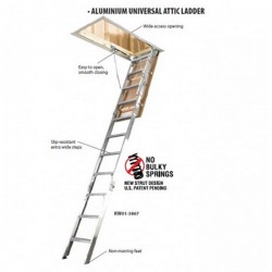 Krisbow KW0103867 Univ Attic Ladder Refer To