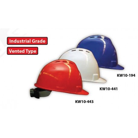 Krisbow KW1000194 Safety Helmet Blue (Vented)