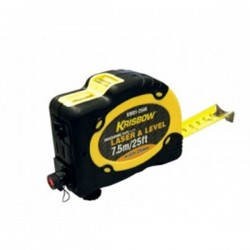 Krisbow KW0102546 Measuring Tape Laser&Level 7.5m