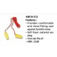 Krisbow KW1000312 Earplug Foam W/ Cord