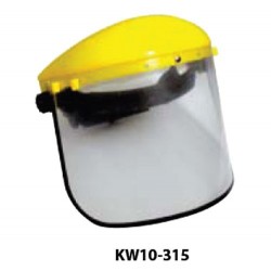 Krisbow KW1000315 Headgear Faceshield Clear
