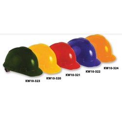 Krisbow KW1000320 Safety Helmet Yellow Colour