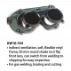 Krisbow KW1000334 Welding Goggle Round Flip Up