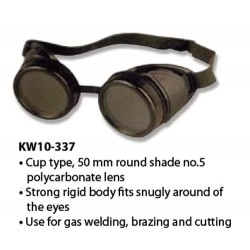 Krisbow KW1000337 Welding Goggle Round Shape