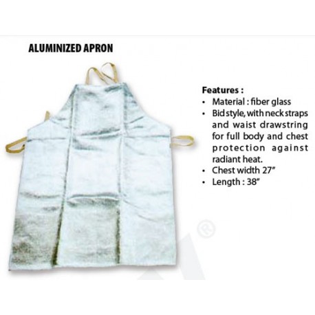 Krisbow KW1000351 Aluminized Apron