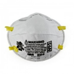 3M 8210 Particulate Respirator Pelindung Hidung (safety nose) 20pcs/box