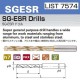Nachi SGESR0950 Dia: 9.5mm SG-ESR Drills L7574