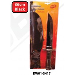 Krisbow KW0103417 Survival Knife 36cm S/Steel