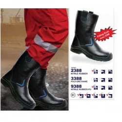 Dr Osha 2388 Sepatu Safety WELLINGTON BOOT Nitrile Rubber