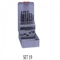 Nachi 500DBS-19 Mata Bor Drills 1 Set 19pcs