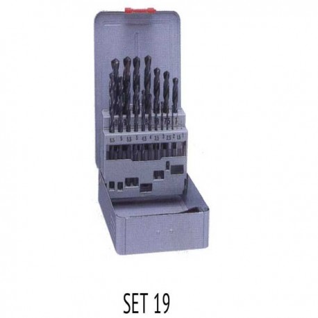 Nanchi 500DBS-19 Mata Bor Drills 1 Set 19pcs