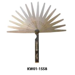 Krisbow KW0101558 Thickness Gauge 20blade 0.05-1.0mm