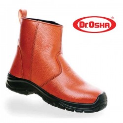 Dr Osha 2298 Sepatu Safety Cozy Zip Ankle Boot Nitrile Rubber
