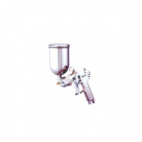 Krisbow KW1200231 Gravity Spray Gun HVLP 1.0mm with Cup 400cc