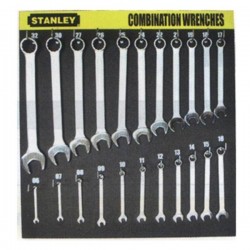 Stanley 89-897A Kunci Pas Set Double 117 Pcs 6-19mm Ramping 21-32mm