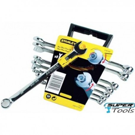 Stanley 89-997-4 Kunci Set Ratchet 8-16mm Dan Pegangan