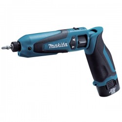 Makita TD021DSE Mesin Bor Obeng Baterai Charger li ion 