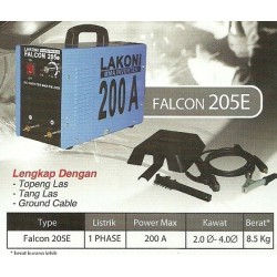 Lakoni FALCON-205E Mesin Las 200A 