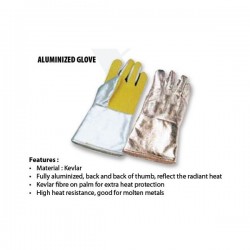 Krisbow KW1000355 Aluminized Gloves