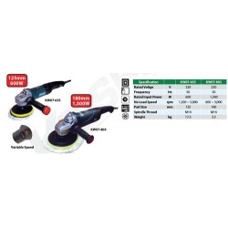 Krisbow KW0700655 Angle Polisher 5in/ 125mm 600w