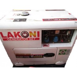 Lakoni ZEUS-5000S Mesin Genset Generator Set 