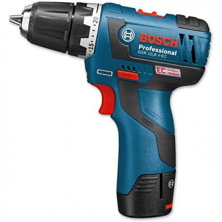 Bosch GSR 10,8 V-EC Mesin Bor/Pemutar Sekrup Professional