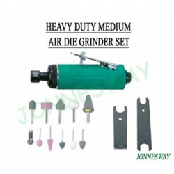 Jonnesway JAG-0906RMK 6 MM Heavy Duty Medium Air Die Grinder Set