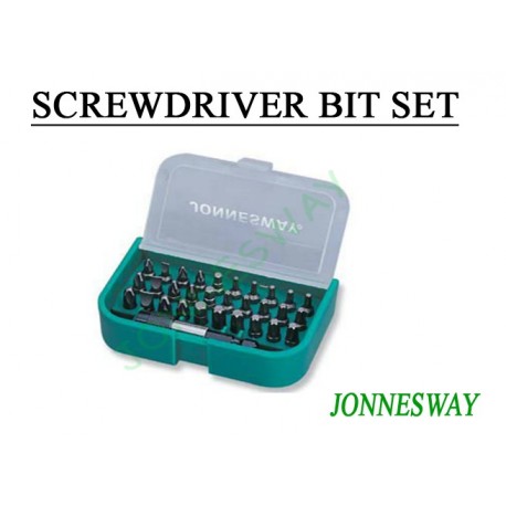 Jonnesway DBT31B 31 Pcs Screwdriver Bit Set