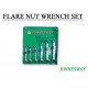 Jonnesway W24106SL 6 Pcs Flare Nut Wrench Set (mm)