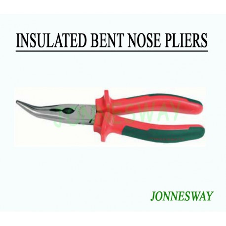 Jonnesway PV06 Insulated Bent Nose Pliers