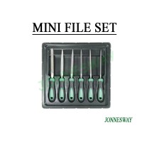 Jonnesway MFM06S Perlengkapan Mini Kikir 6 Pcs 4 Inch