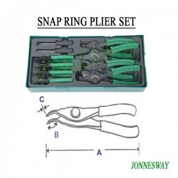 Jonnesway AG010150SP Snap Ring Plier Set 