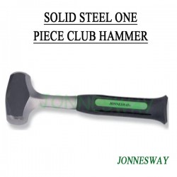 Jonnesway M03025 Solid Steel One Piece Club Hammer