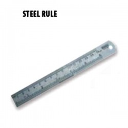 Krisbow KW0100650 Steel Rule 6in/150mm
