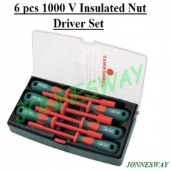 Jonnesway DV41M06S 6 Pcs Insulated Nut Driver Set