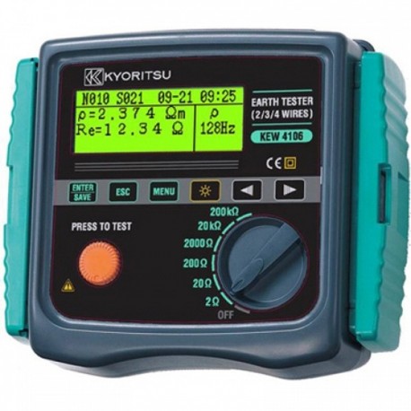 Kyoritsu 4106 Digital Earth Tester